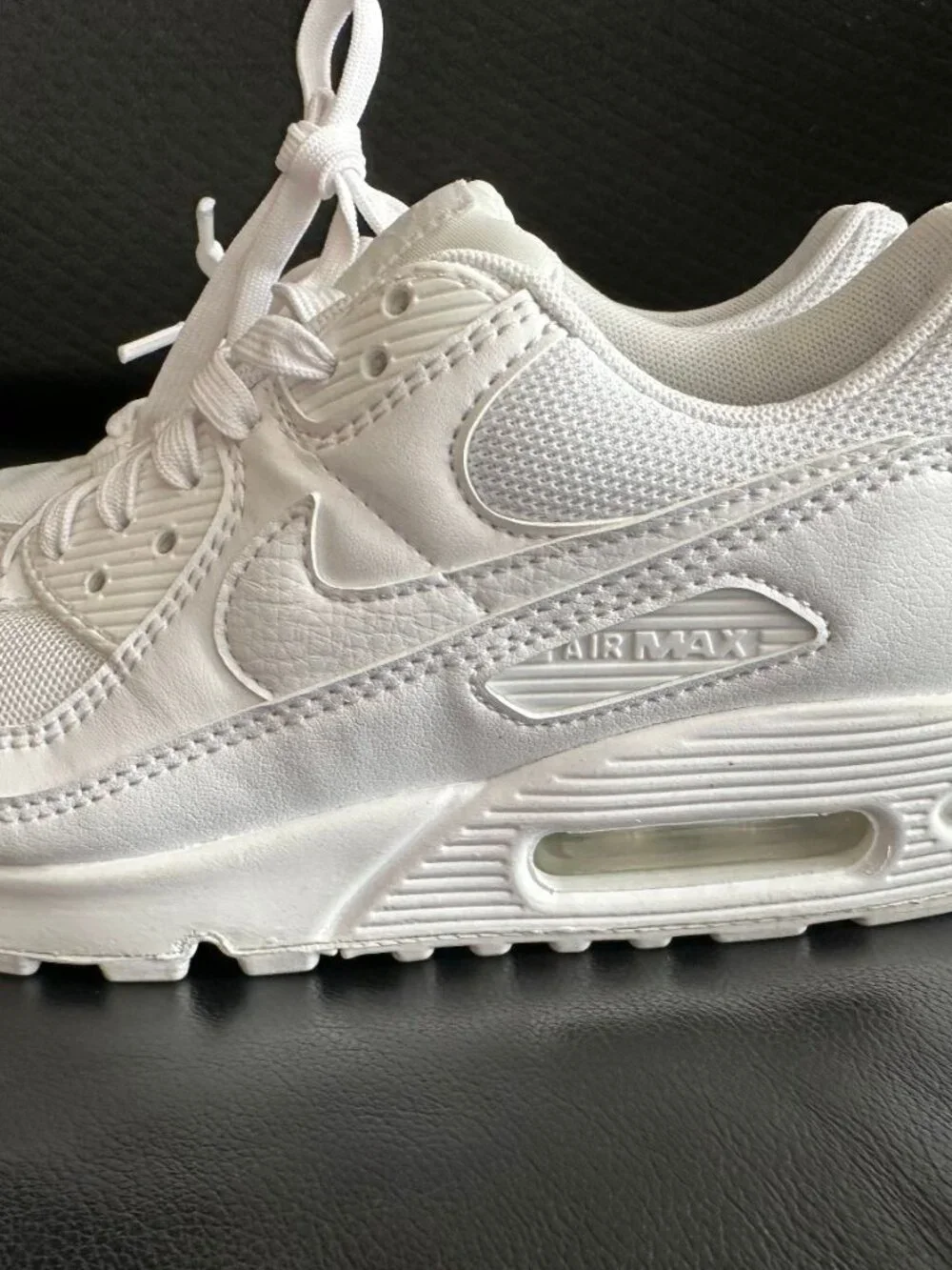 NEW Nike Air Max 90 Triple White DH8010-100 Women's sneakers size 6.5